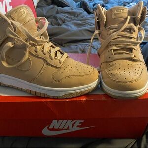 Nike Dunk High PRM Vachetta Tan Sneakers